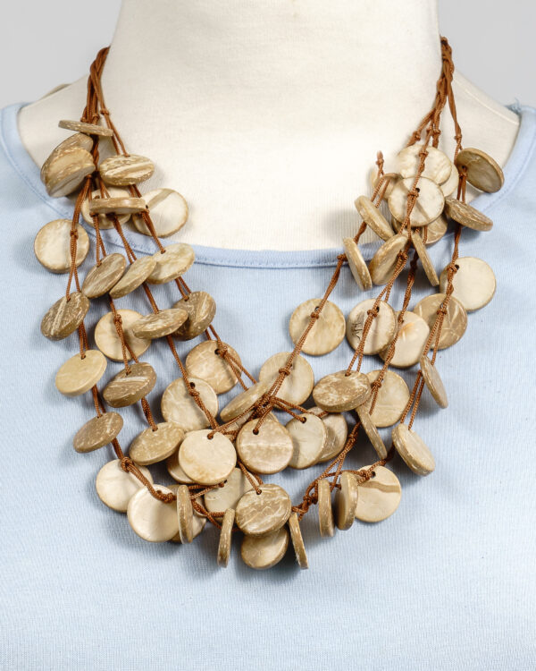 Coconut Effect Necklace - Image 2
