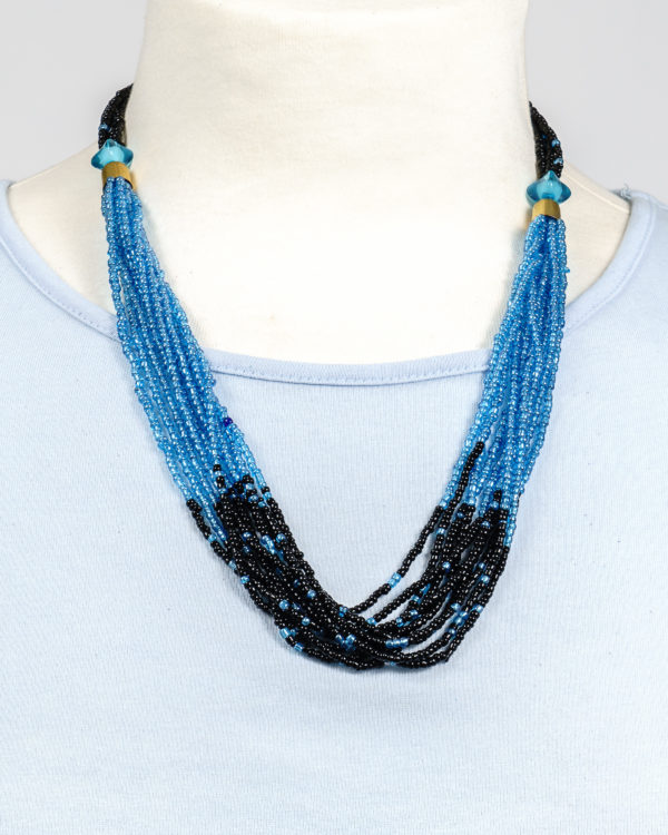 String Beaded Necklace - Image 2