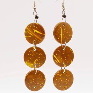 Coconut Effect Earings