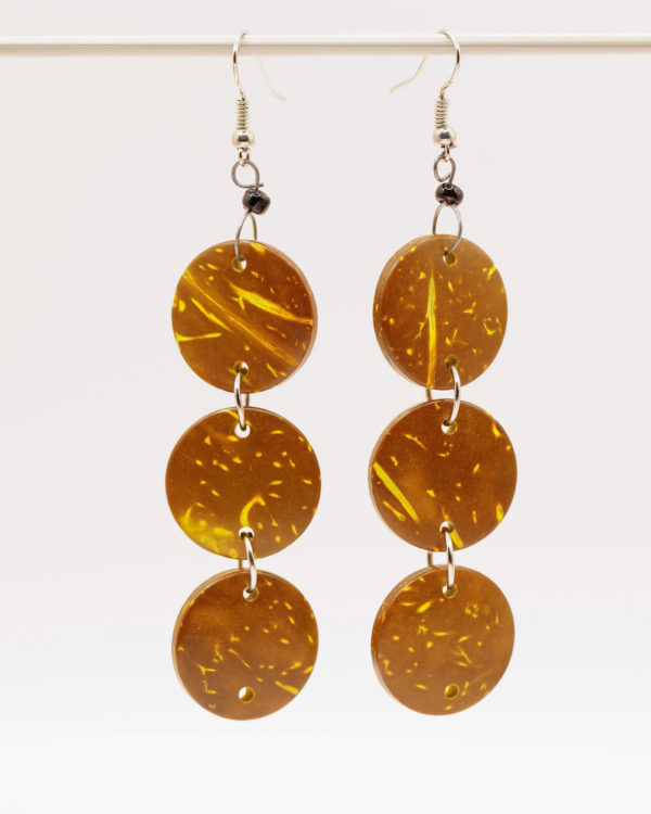 Coconut earrings - Image 3